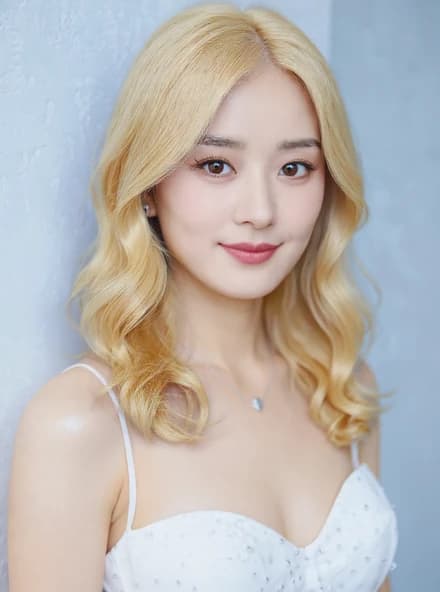 Blonde hair color