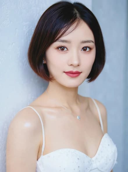 Bob cut hairstyle