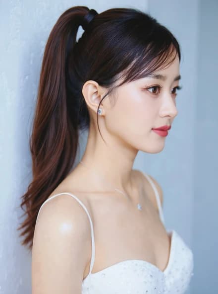 Ponytail hairstyle