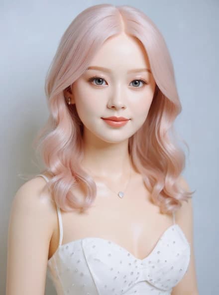 Porcelain doll style